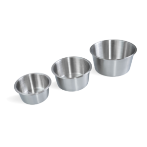 Conjunto de Tupperware Aço Inoxidável 3 unidades com Tampa
