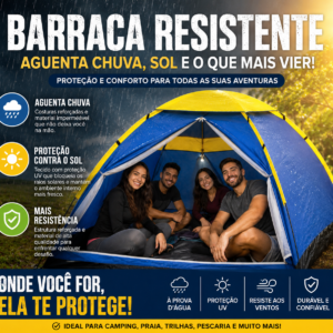 Barraca Camping Iglu Para Até 4 Pessoas - Home