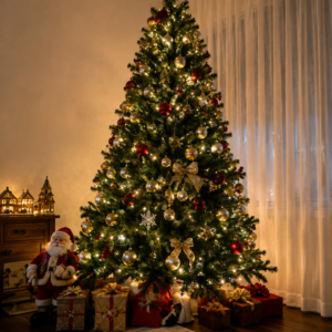 Árvore De Natal Pinheiro Luxo 2,1 Mts 800 Galhos Pé De Ferro