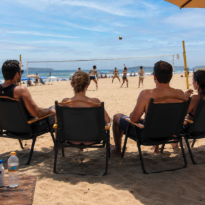 Cadeira Dobrável Leve Até 150kg Praia Camping Pesca - Preta