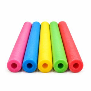 Kit com 5 Espaguetes Flutuadores Macarrão Piscina C/furo